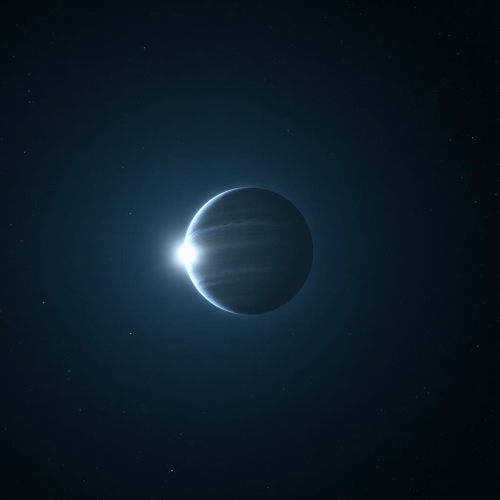 Chiron against a starfield