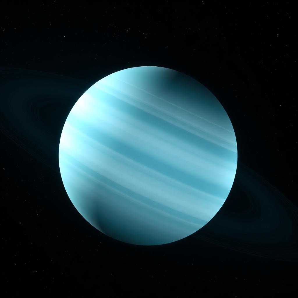 Uranus against a starfield